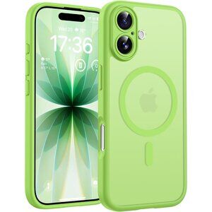 Light Green Iphone 17 Pro Max Full Camera Protection Translucent Mate Phone Case